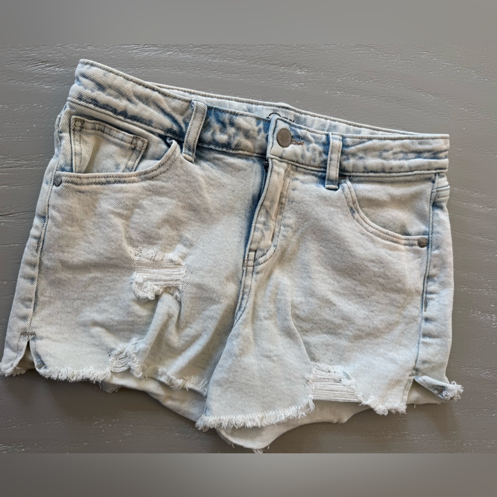 Girls Art Class Light Blue Jean Shorts